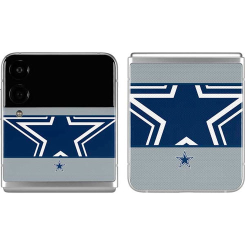 NFL Dallas Cowboys Zone Block Galaxy Z Flip4 5G Skin
